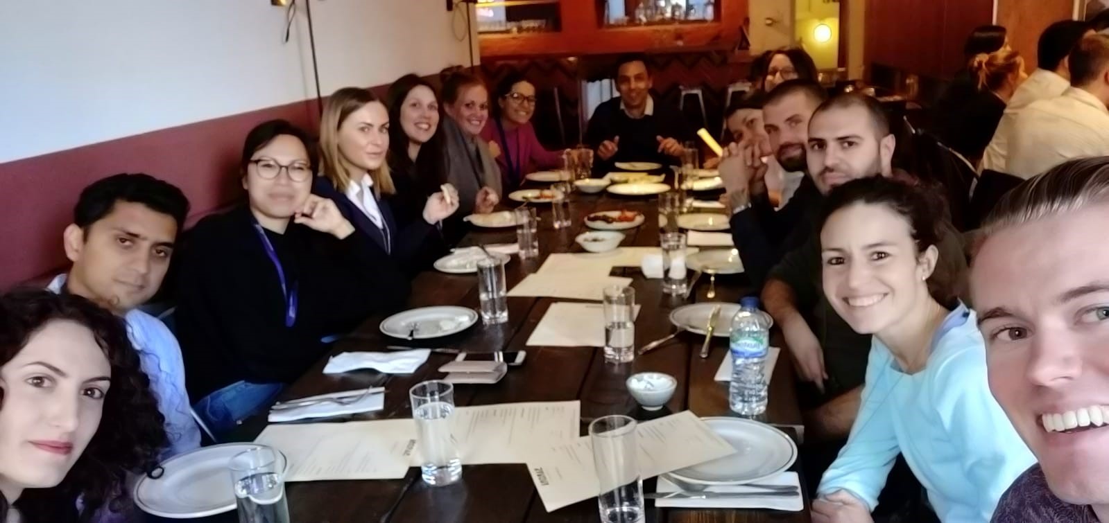 Benedetta’s farewell lunch